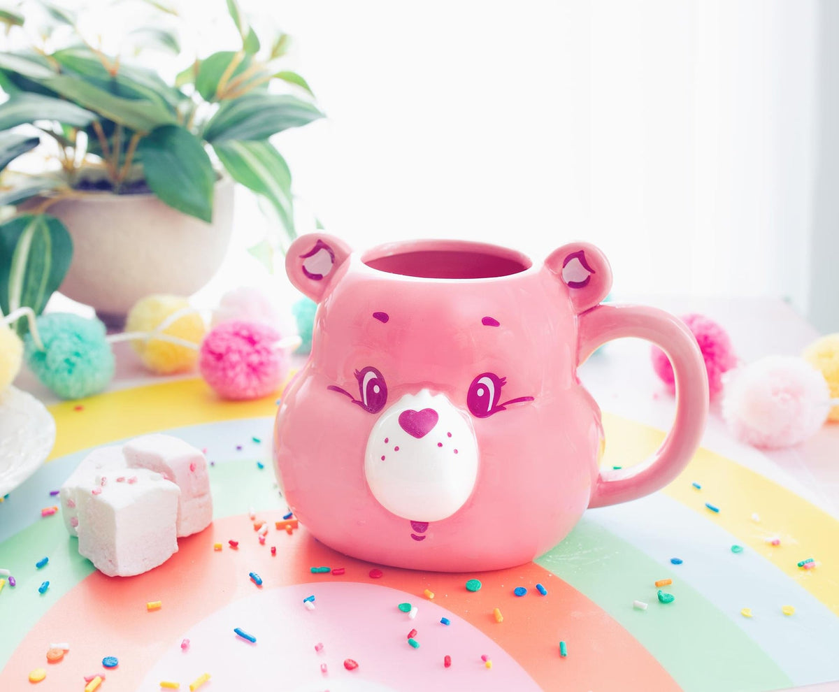 Silver Buffalo Care Bears Cheer Bear 3D Sculpted Ceramic Mug, 20 oz — alternate view