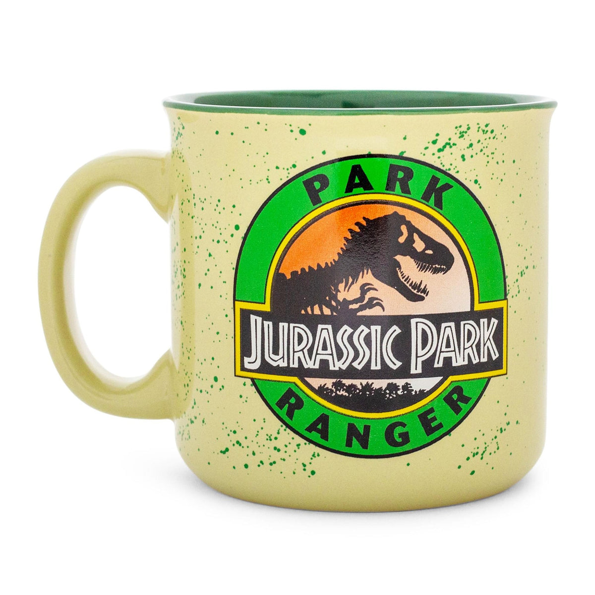 Silver Buffalo Jurassic Park Park Ranger Ceramic Camper Mug, 20 oz — alternate view