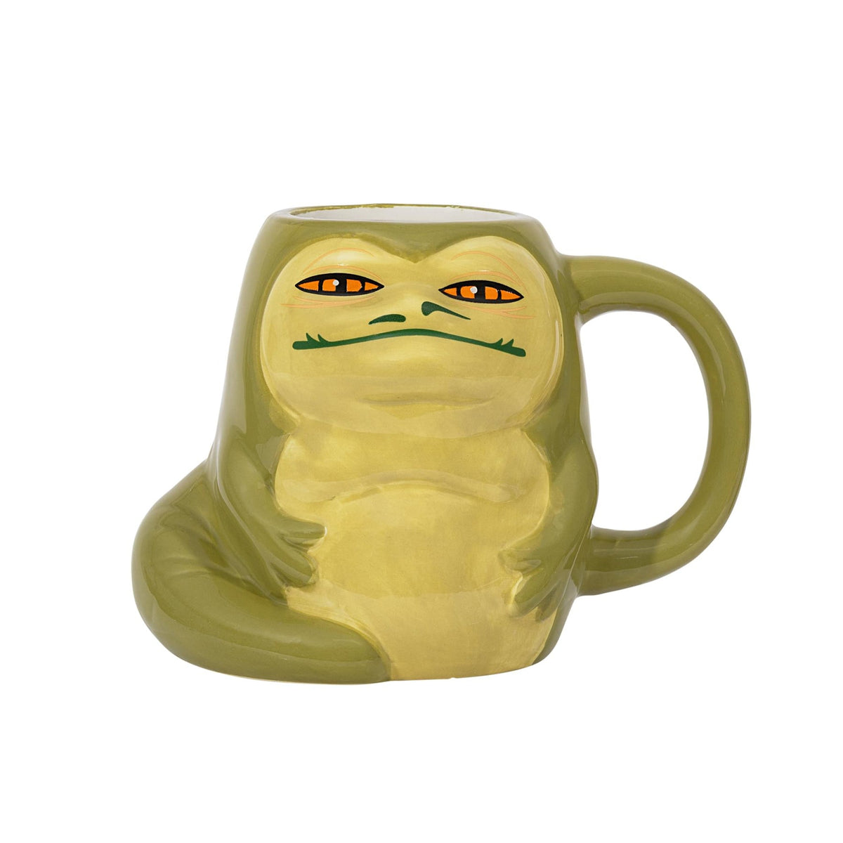 Silver Buffalo Star Wars Jabba the Hutt, 3D Sculpted Mug, 20 oz