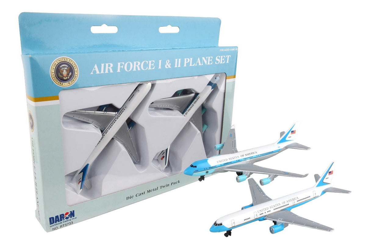 Daron Air Force One & Air Force Two 2-Plane Set