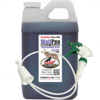 PredatorPee Wolf Urine Territorial Marking Scent, 64 oz