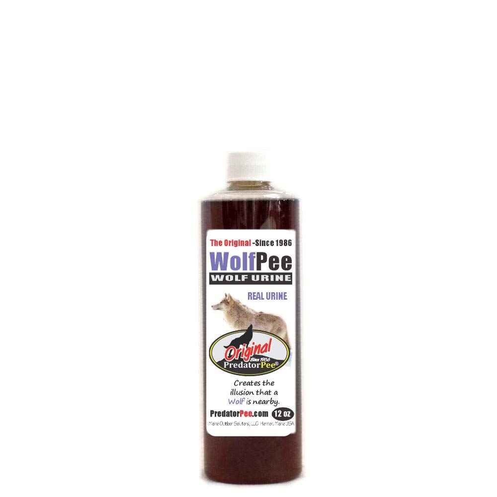 PredatorPee Wolf Urine Territorial Marking Scent, 12 oz