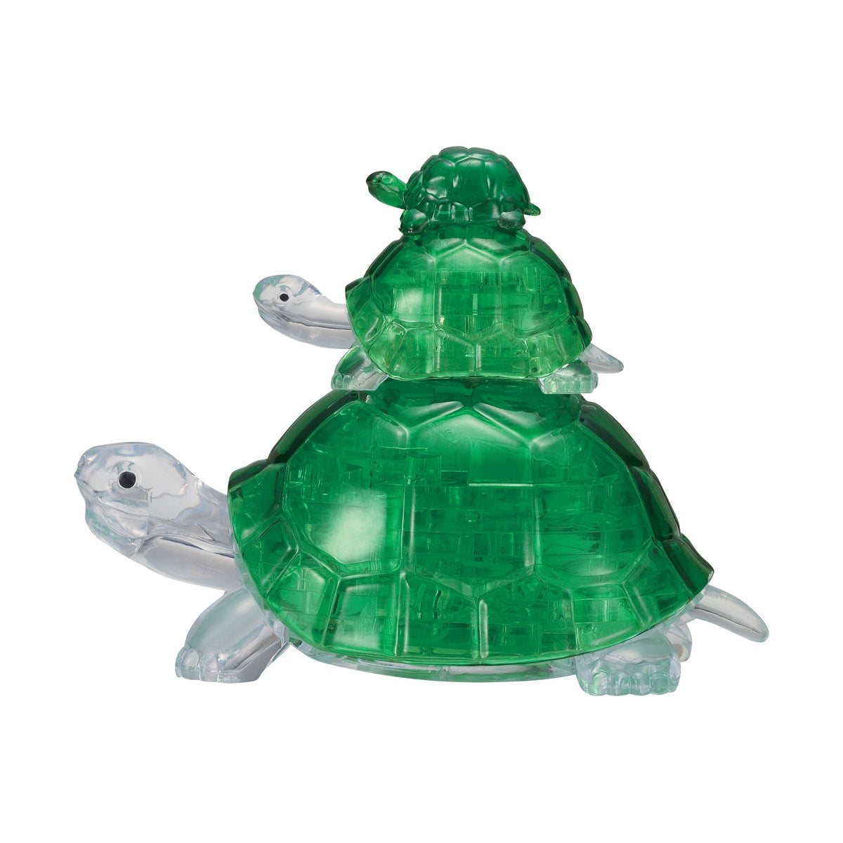 BePuzzled 3D Crystal Puzzle - Turtles: 37 Pcs